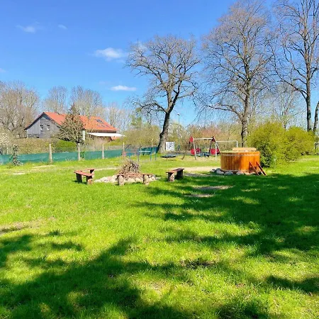 Landhof In Ganschendorf, Seenah Feriehus